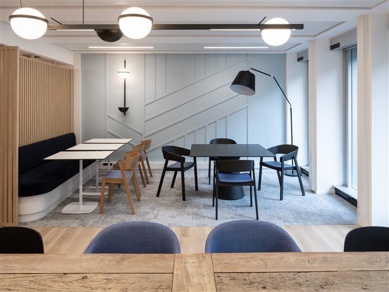 Espace de restauration, cafétéria