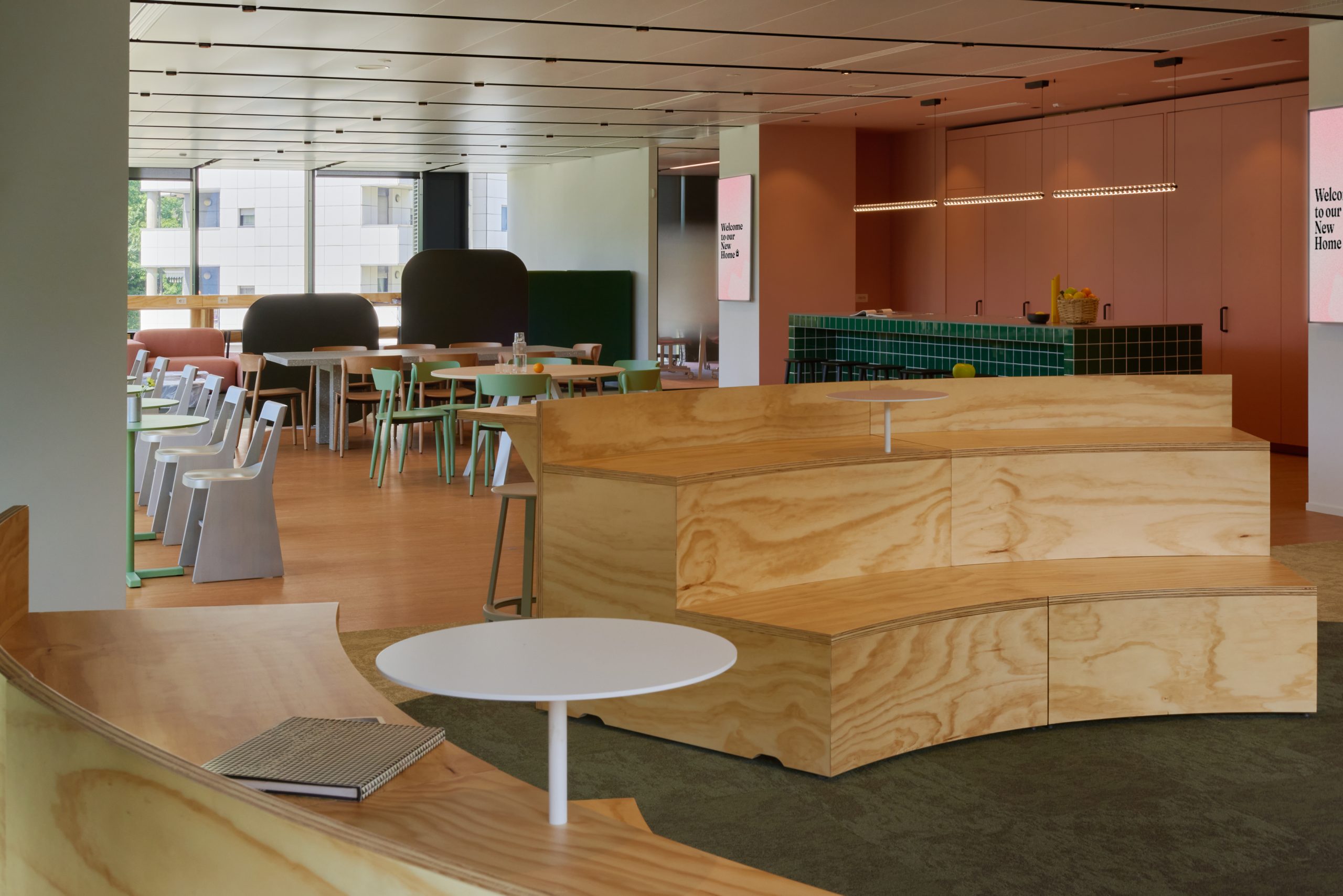 Espace de restauration et d'échange chez Scalapay