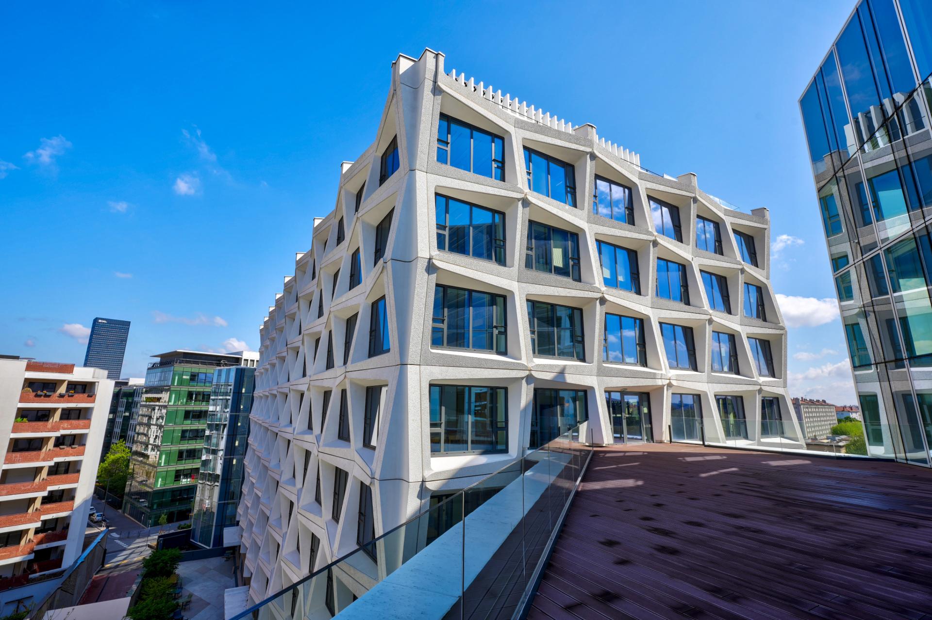 Vue extérieur de l'immeuble NAOS